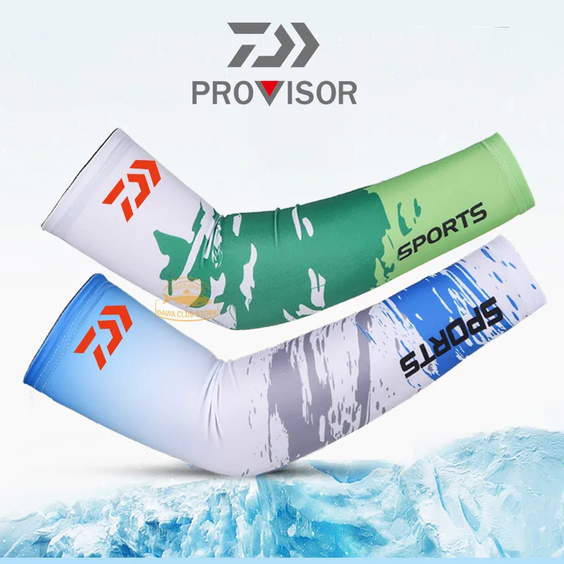 Daiwa Summer Fishing Sunscreen Sleeves Men's and Women's Elasticity Outdoor Sports Ice Cold UV Protection Ice Silk Sleeves
Daiwa Summer Fishing Sunscreen Sleeves Men's and Women's Elasticity Outdoor Sports Ice Cold UV Protection Ice Silk Sleeves