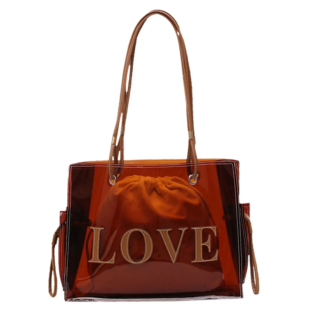 #H30 New Casual Letter Shoulder Bag Fashion PVC Transparent Messenger Brand Female Totes Crossbody Bags Women Leather Handbags
#H30 New Casual Letter Shoulder Bag Fashion PVC Transparent Messenger Brand Female Totes Crossbody Bags Women Leather Handbags