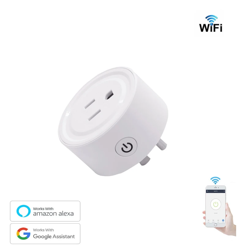 US/UK WiFi Smart Socket Power Plug EWeLink WIFI Socket Switch Power Adapter With Alexa Google Home APP Control
US/UK WiFi Smart Socket Power Plug EWeLink WIFI Socket Switch Power Adapter With Alexa Google Home APP Control