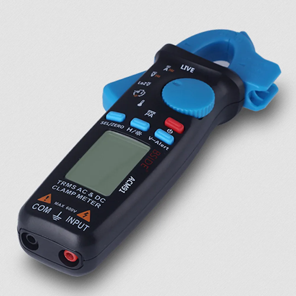 ACM91 1mA Clamp Meter AC/DC Low Current True RMS Auto-Ranging 6000 Counts Live Digital Clamp Meter Carrying Case
ACM91 1mA Clamp Meter AC/DC Low Current True RMS Auto-Ranging 6000 Counts Live Digital Clamp Meter Carrying Case
