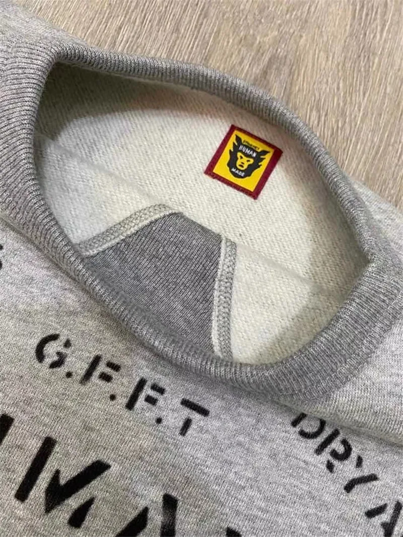 HUMAN MADE Sweatshirts Fashion Casual Yellow Green Crewneck HUMAN MADE Hoodie Cotton Women Men HUMAN MADE Hoodie
HUMAN MADE Sweatshirts Fashion Casual Yellow Green Crewneck HUMAN MADE Hoodie Cotton Women Men HUMAN MADE Hoodie