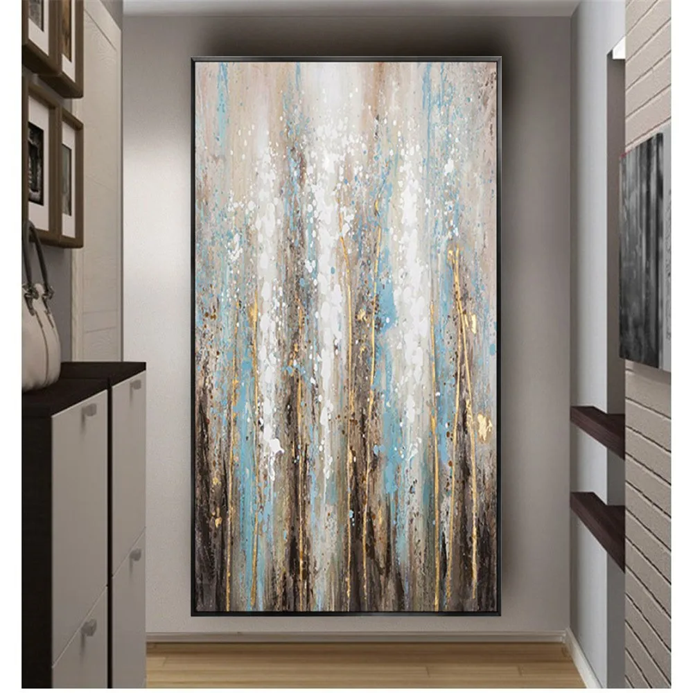 Hand Painted Modern Golden Oil Paintings On Canvas Wall Art Abstract for Living Room Home Decoration Gold Design Art Poster
Hand Painted Modern Golden Oil Paintings On Canvas Wall Art Abstract for Living Room Home Decoration Gold Design Art Poster
