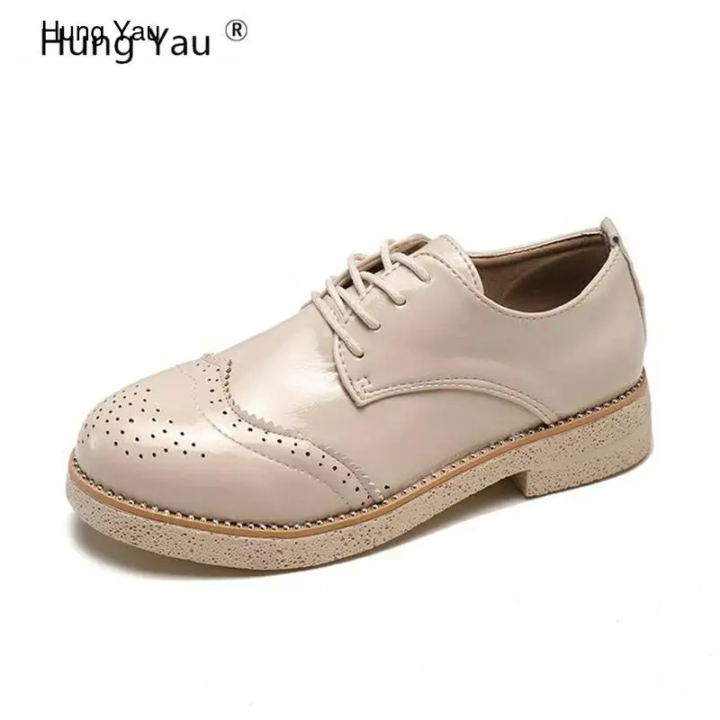 Hung Yau Women Brogue Oxford Shoes Moccasins Leather Flats Woman Designer Flat Shoes Round Toe Black Shoes For Women Size 9
Hung Yau Women Brogue Oxford Shoes Moccasins Leather Flats Woman Designer Flat Shoes Round Toe Black Shoes For Women Size 9