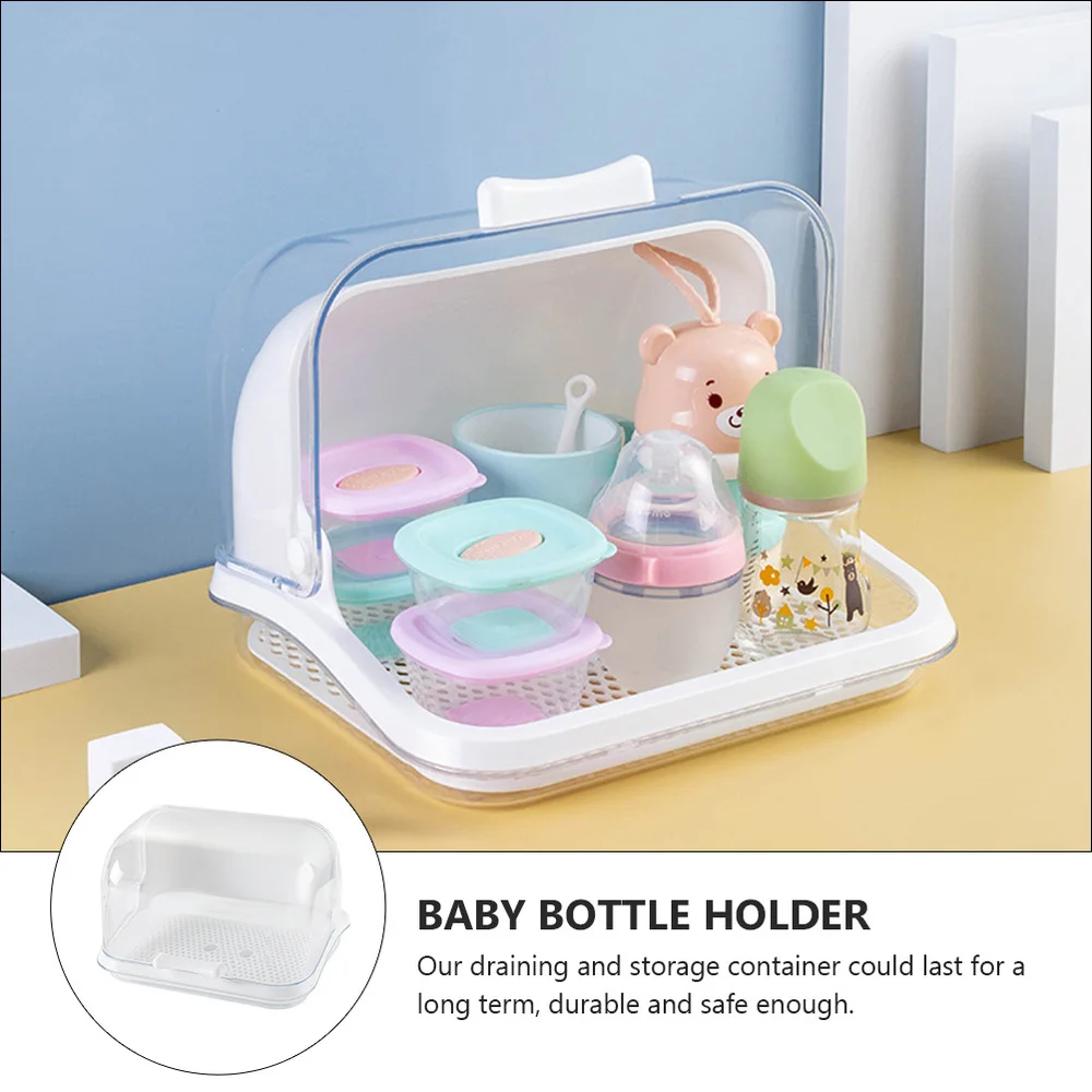 1pc Kids Tableware Box Bread Storage Box Infant Bottle Draining Box
1pc Kids Tableware Box Bread Storage Box Infant Bottle Draining Box