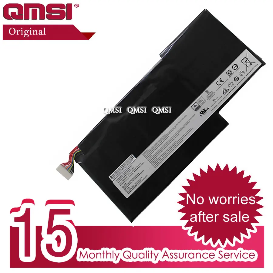 QMSI 11 4 V 64.98wh 5700 мАч оригинальная фотобатарея для ноутбука MSI GS63 GS63VR 6RF GS73 GS73VR |