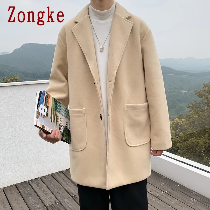 Zongke повседневное длинное шерстяное мужское пальто, зимнее длинное пальто, мужская куртка, 2021, зимнее пальто, мужской Тренч, M-5XL
Zongke повседневное длинное шерстяное мужское пальто, зимнее длинное пальто, мужская куртка, 2021, зимнее пальто, мужской Тренч, M-5XL