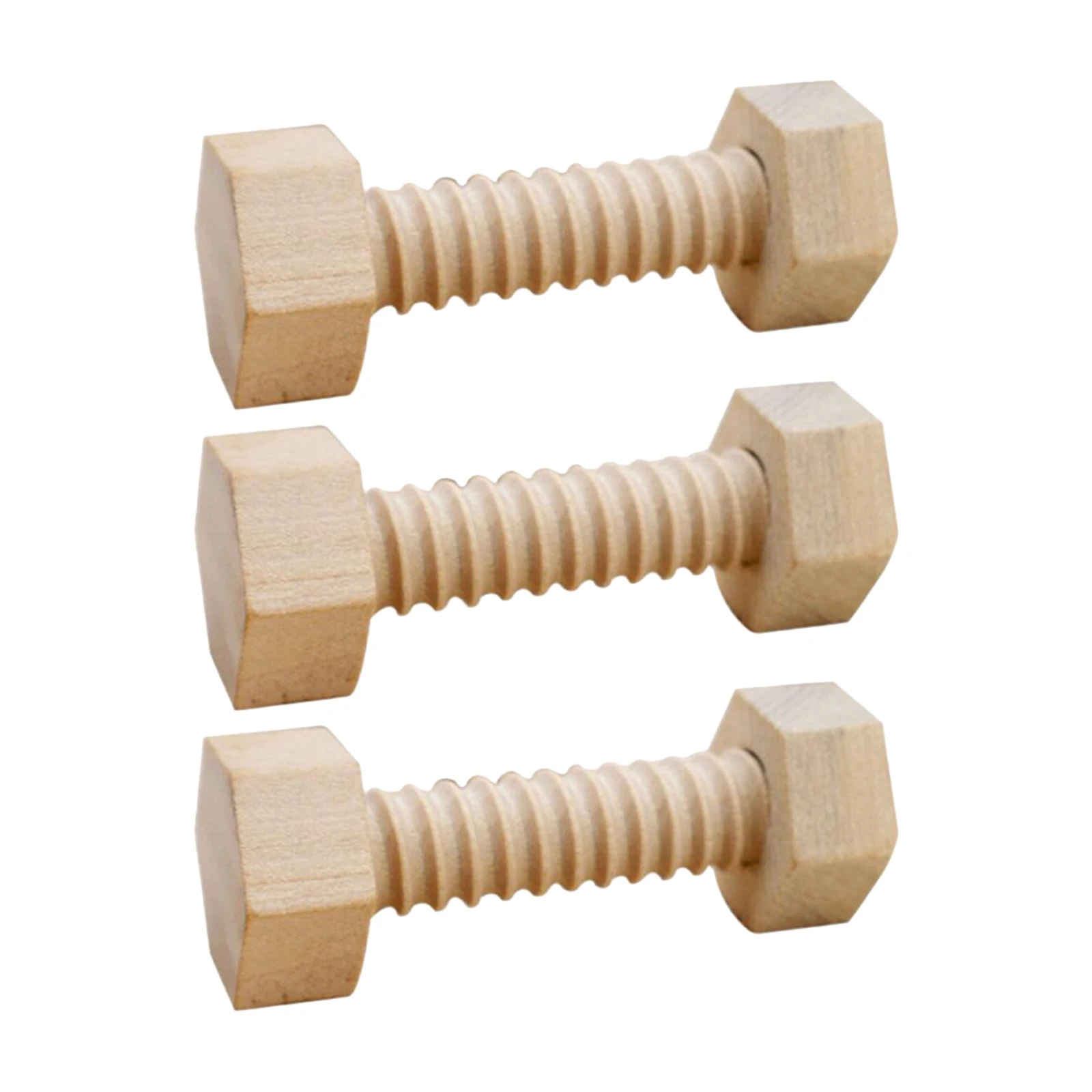 3Pieces Wooden Nut and Screw Game Learning Toy Geometry Building Blocks Educational Toys for Kids Baby Toddlers Boys Girls
3Pieces Wooden Nut and Screw Game Learning Toy Geometry Building Blocks Educational Toys for Kids Baby Toddlers Boys Girls