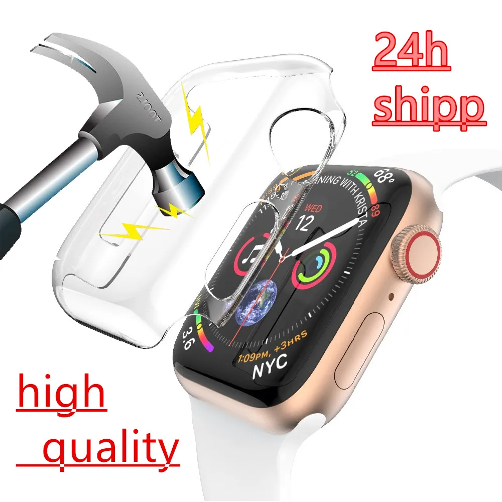 Screen Protector Case for Apple watch 5 4 3 44mm 40mm 42mm 38mm Cover bumper Smsrtwatch Accessories iwatch series 5 4 3 38 40 44
Screen Protector Case for Apple watch 5 4 3 44mm 40mm 42mm 38mm Cover bumper Smsrtwatch Accessories iwatch series 5 4 3 38 40 44