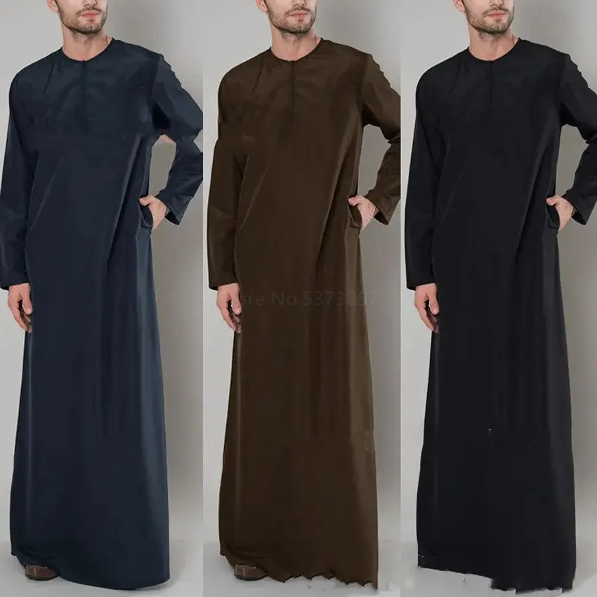 Muslim Fashion Jubba Thobe Robe Mens Abaya Eid Mubarak Turkey Middle East Islamic Clothing Solid Linen Dubai Arabic Casual Male
Muslim Fashion Jubba Thobe Robe Mens Abaya Eid Mubarak Turkey Middle East Islamic Clothing Solid Linen Dubai Arabic Casual Male