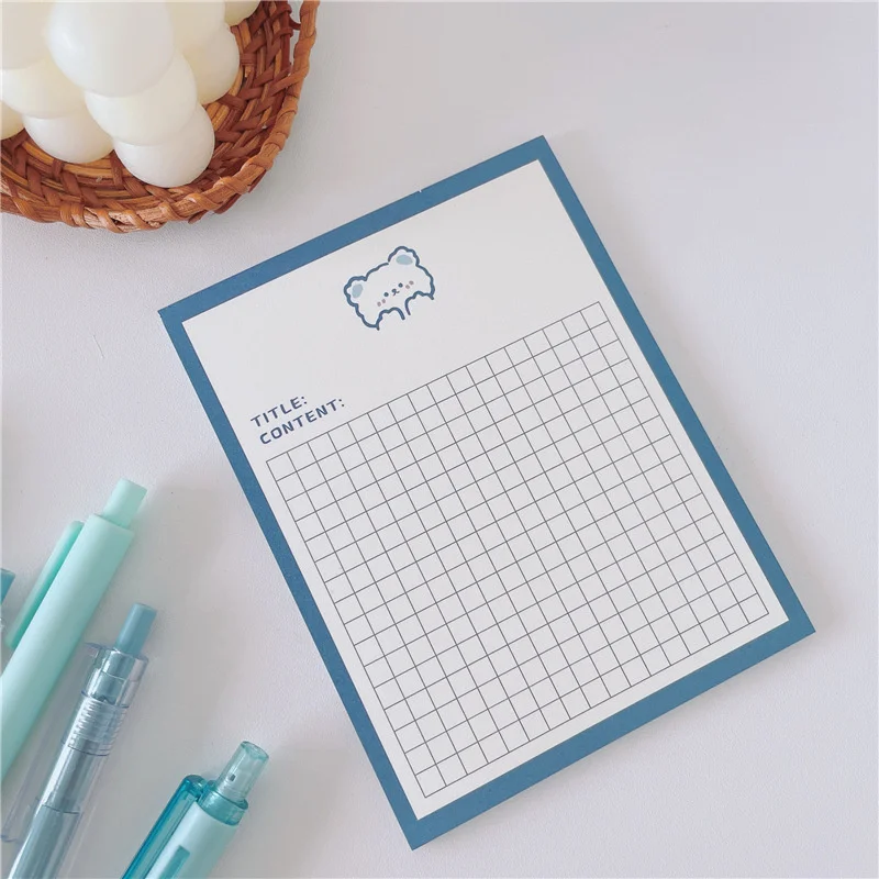 Блокнот MMZBHA голубой медведь B5 30 листов
Блокнот MMZBHA голубой медведь B5 30 листов