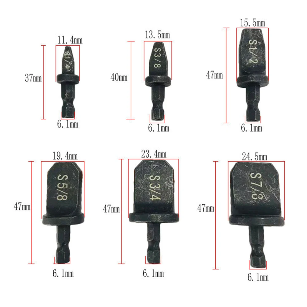 6pcs Hexagonal Handle Tube Pipes Expander Utility Tool Swaging Tools Air Conditioner Conditioning Copper Pipes Expand
6pcs Hexagonal Handle Tube Pipes Expander Utility Tool Swaging Tools Air Conditioner Conditioning Copper Pipes Expand