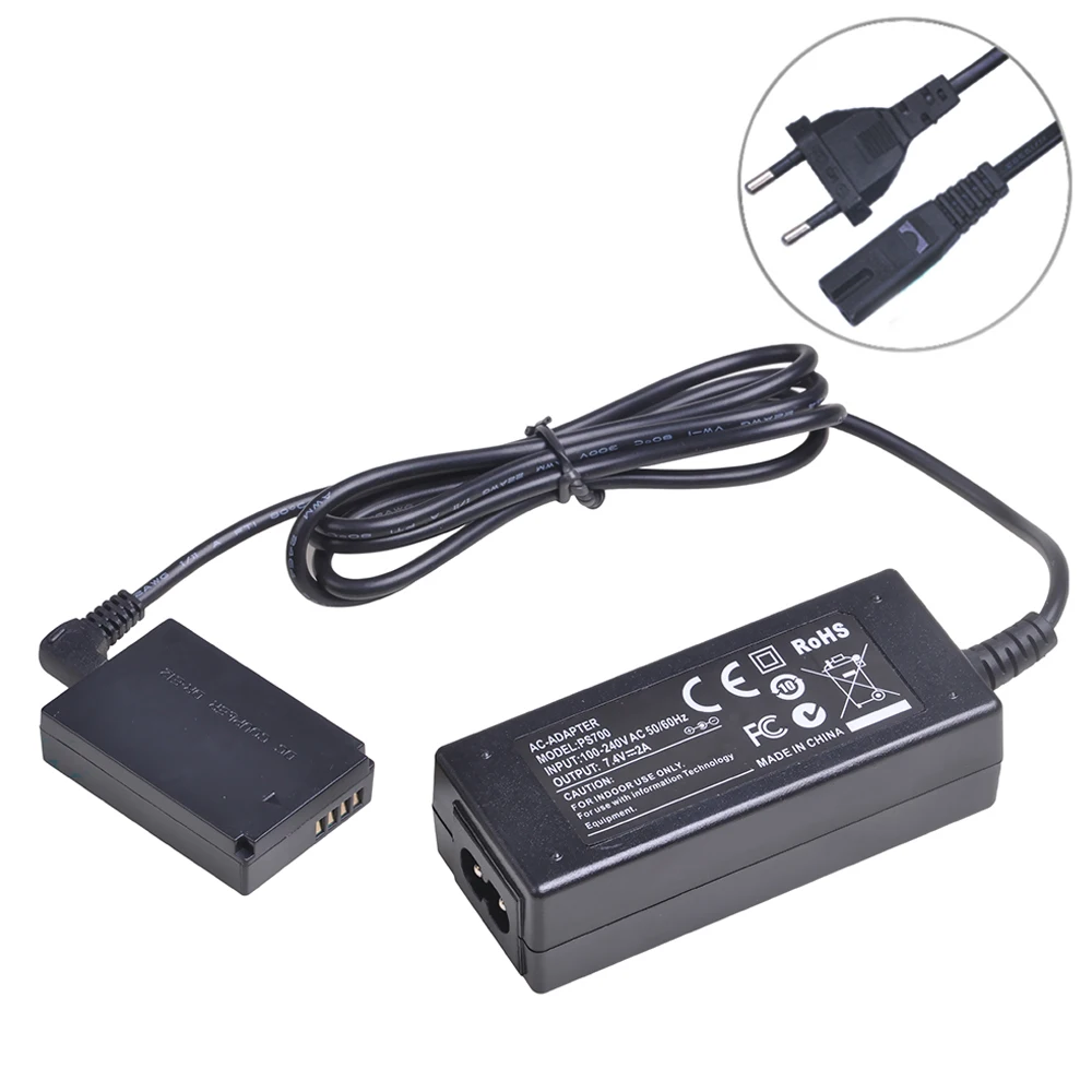 ACK-E12 AC Power Adapter Charger Kits for Canon EOS M, EOS M2, EOS M10, EOS M50, EOS M100 Mirrorless Digital Cameras
ACK-E12 AC Power Adapter Charger Kits for Canon EOS M, EOS M2, EOS M10, EOS M50, EOS M100 Mirrorless Digital Cameras
