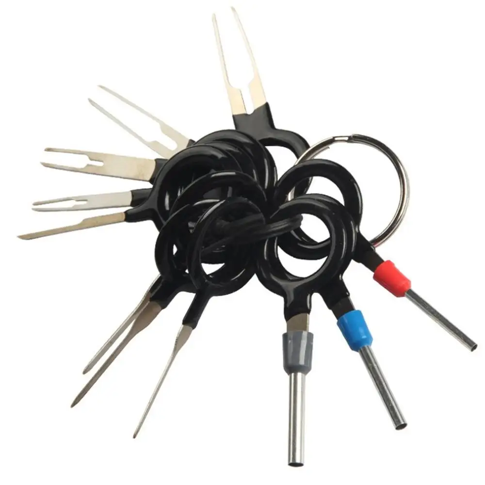 18/11pcs Car Plug Terminal Removal Tool Pin Needle Retractor Pick Electrical Wire Puller Hand Tools Kit
18/11pcs Car Plug Terminal Removal Tool Pin Needle Retractor Pick Electrical Wire Puller Hand Tools Kit