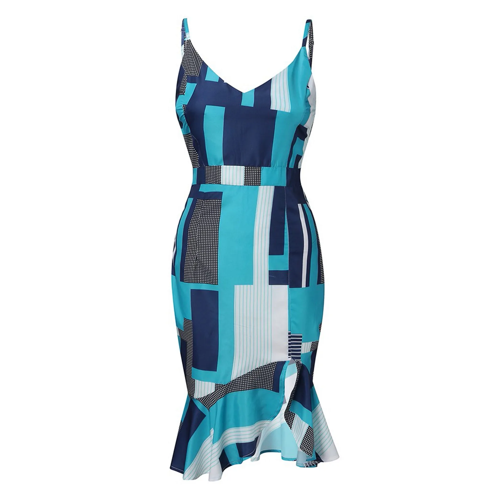 Long Dress Woman Summer 2021 V-neck Sleeveless Flower Printed Color Casual Ruffle Dress Woman High Waist Party Dress#35
Long Dress Woman Summer 2021 V-neck Sleeveless Flower Printed Color Casual Ruffle Dress Woman High Waist Party Dress#35