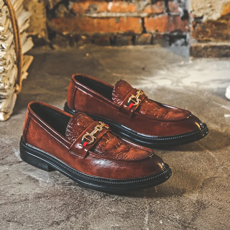 Men's Moccasins Men's Leather Shoes Fashion For Men Brown Loafers Mens Italian Casual Black Big Size Summer Brand Luxury
Men's Moccasins Men's Leather Shoes Fashion For Men Brown Loafers Mens Italian Casual Black Big Size Summer Brand Luxury