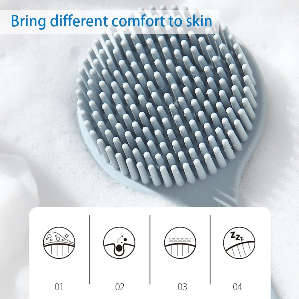 Easy Clean Long Handle With Soft Bristles Wall Hanging Shower Massage Skin Care Children Non Slip Bathroom Body Brush Adults
Easy Clean Long Handle With Soft Bristles Wall Hanging Shower Massage Skin Care Children Non Slip Bathroom Body Brush Adults