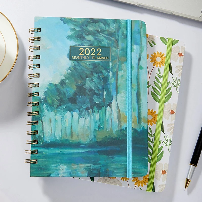 2022 New A5 Planner English version Agenda Notebook Goals Habit Schedules Diary Planner Stationery Office School Supplies
2022 New A5 Planner English version Agenda Notebook Goals Habit Schedules Diary Planner Stationery Office School Supplies
