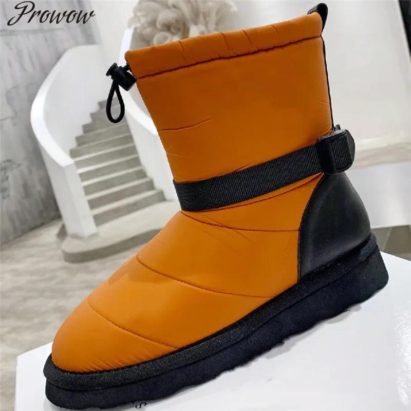 Женские сапоги до середины икры prowow, теплые сапоги из шерсти и меха, короткие сапоги для зимнего сезона
Женские сапоги до середины икры prowow, теплые сапоги из шерсти и меха, короткие сапоги для зимнего сезона