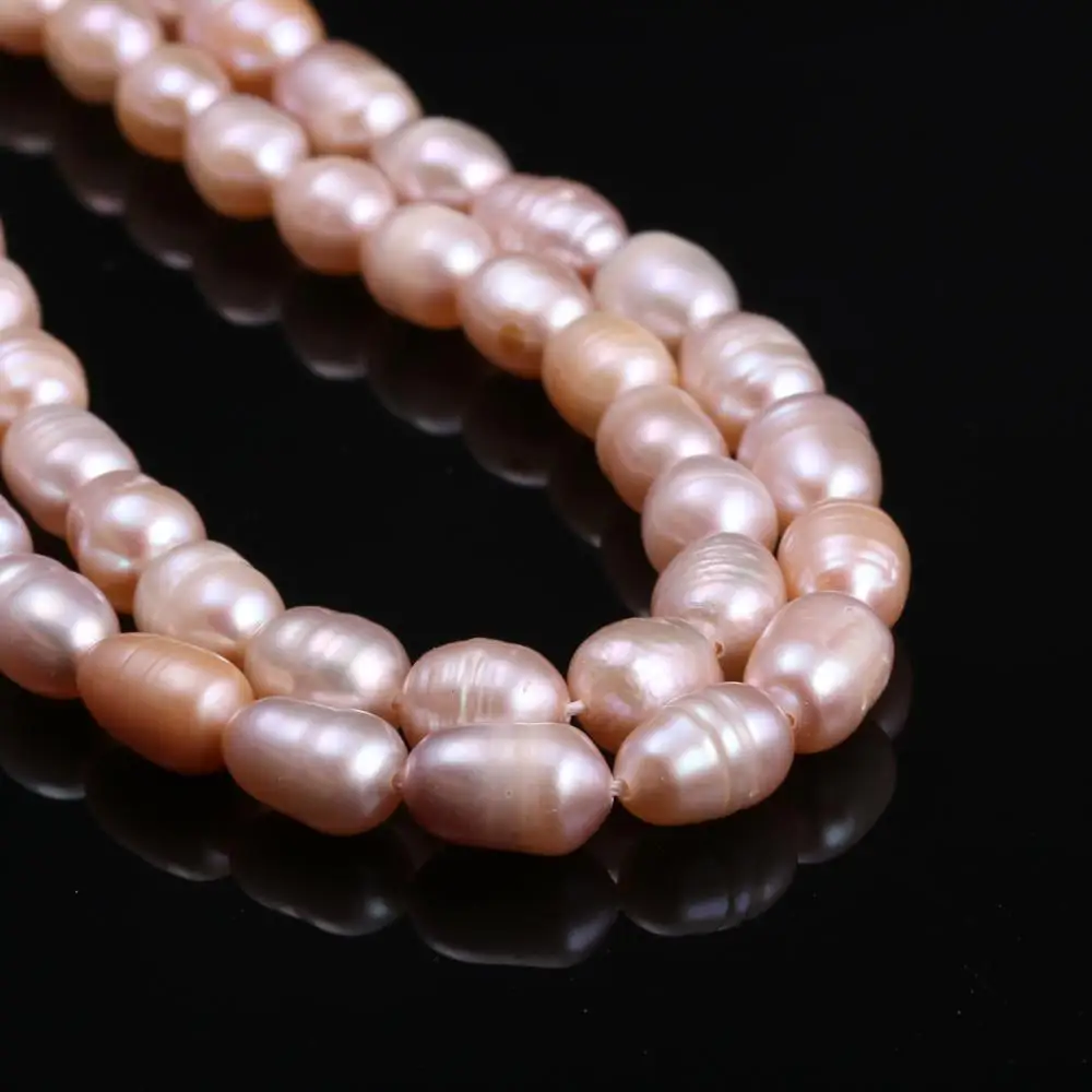 Natural Freshwater Pearl Bead Rice Shape 7-8mm Pear Beads for Trending Jewelry Making Women Bracelet Necklace Crafts
Natural Freshwater Pearl Bead Rice Shape 7-8mm Pear Beads for Trending Jewelry Making Women Bracelet Necklace Crafts