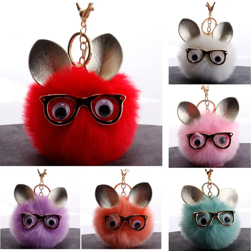 10pcs/lot 10cm Lovely Owl Faux Rabbit Fur Ball Keychain For Girls Fluffy Animal Pompom Pendant Key Ring Key Holder Bag Ornaments
10pcs/lot 10cm Lovely Owl Faux Rabbit Fur Ball Keychain For Girls Fluffy Animal Pompom Pendant Key Ring Key Holder Bag Ornaments