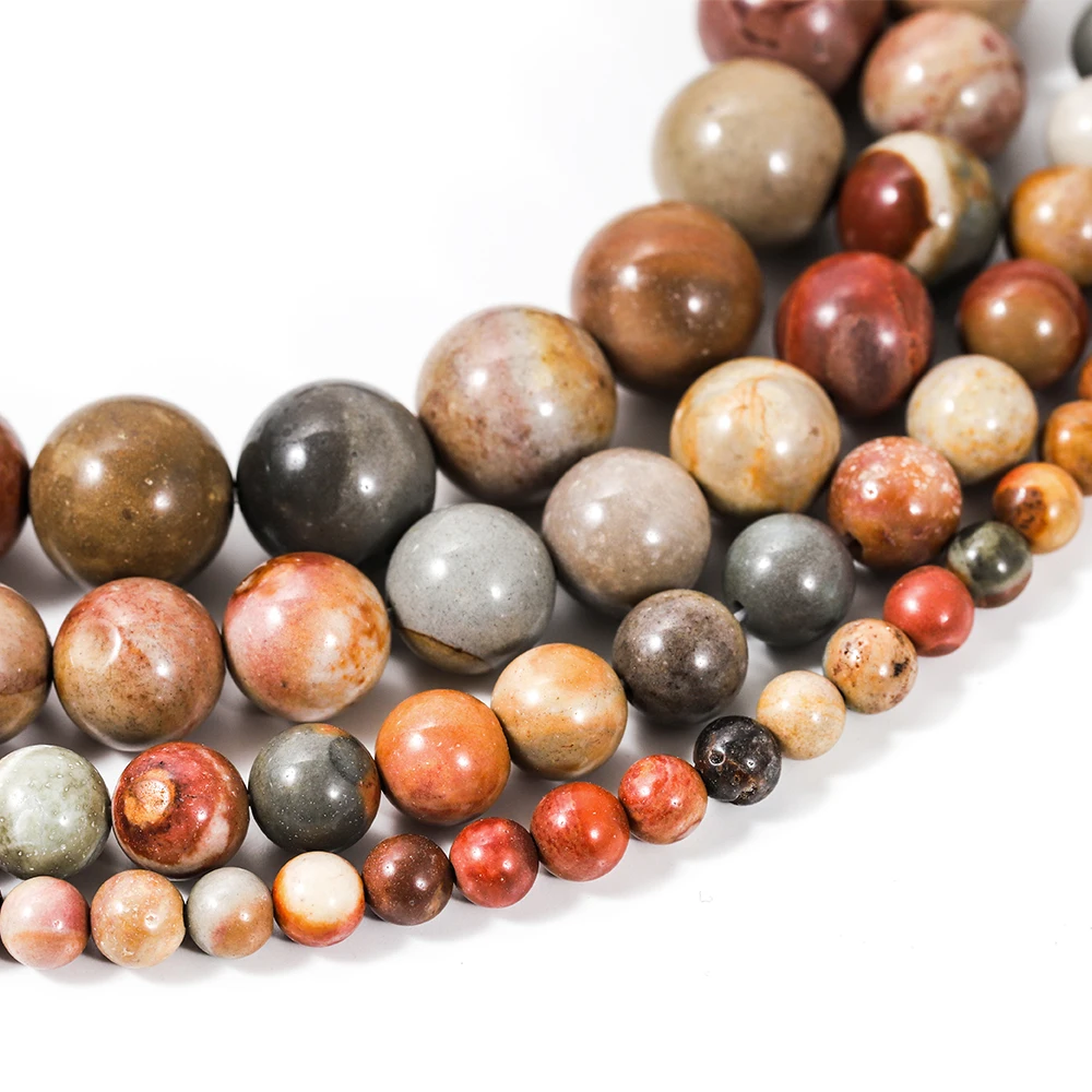 1/strand 4/6/8/10/12mm Natural Red Picasso Stone Bead Round Loose Beads For Jewelry Making DIY Bracelet Necklace Bulk Supplies
1/strand 4/6/8/10/12mm Natural Red Picasso Stone Bead Round Loose Beads For Jewelry Making DIY Bracelet Necklace Bulk Supplies