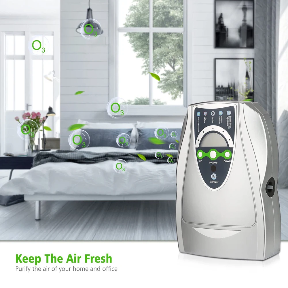 O3 Ozone Generator With Timer Portable Household Disinfection Machine Air Purifier Ozonizador Machine For Bathroom Kitchen
O3 Ozone Generator With Timer Portable Household Disinfection Machine Air Purifier Ozonizador Machine For Bathroom Kitchen