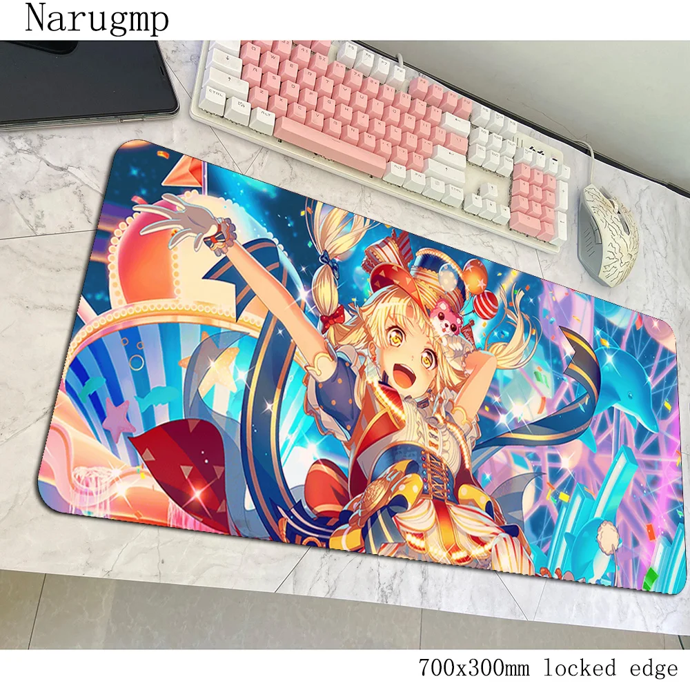 BanG Dream padmouse Toyama Kasumi accessory 900x400x3mm mouse pad anime gaming enterprise mats keyboard large mouse mat gamer
BanG Dream padmouse Toyama Kasumi accessory 900x400x3mm mouse pad anime gaming enterprise mats keyboard large mouse mat gamer