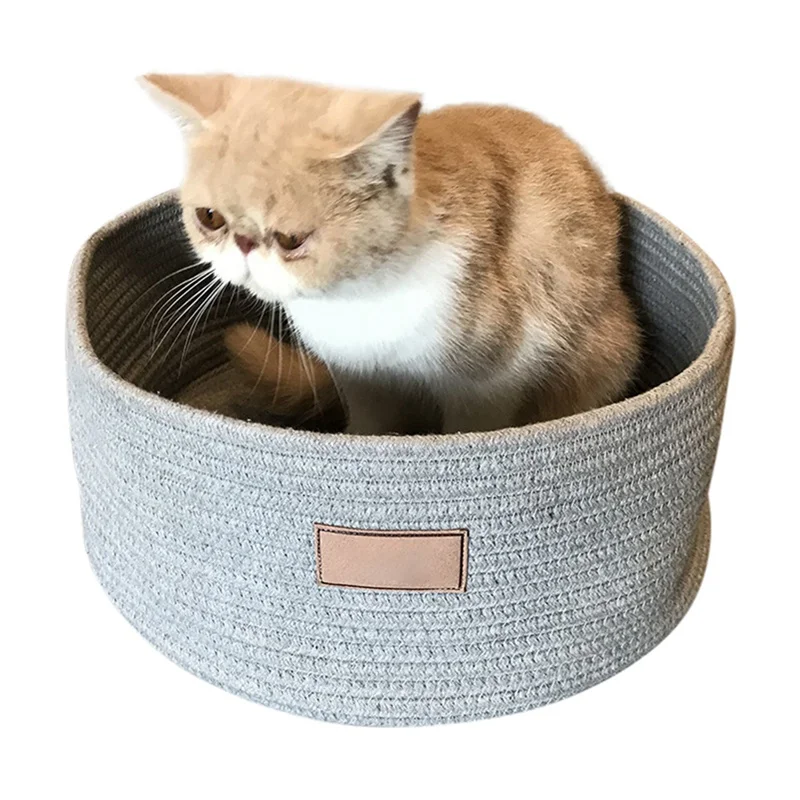 New Products Coming Pet Detachable Washable Round House Cat Bed Round Pet Kitten Bed Large Comfort Space High Quality #E
New Products Coming Pet Detachable Washable Round House Cat Bed Round Pet Kitten Bed Large Comfort Space High Quality #E