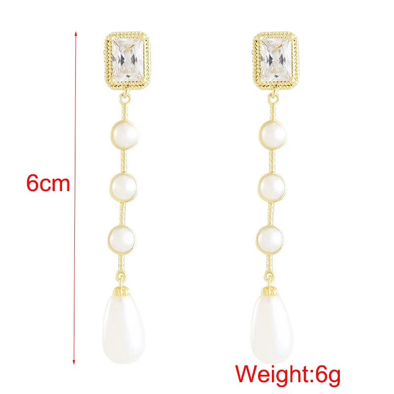 Vintage Long Pearl Crystal Tassel Drop Dangle Earrings for Women 2020 New Gold Color Korean Earring Wedding Fashion Jewelry Gift
Vintage Long Pearl Crystal Tassel Drop Dangle Earrings for Women 2020 New Gold Color Korean Earring Wedding Fashion Jewelry Gift