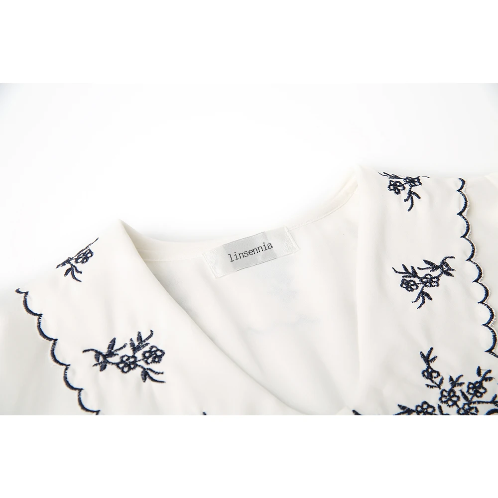 Linsennia Blouse Shirts Causal V-neck Short Sleeve Splice Lace Tops 2020 Blouse Shirts blusas mujer
Linsennia Blouse Shirts Causal V-neck Short Sleeve Splice Lace Tops 2020 Blouse Shirts blusas mujer