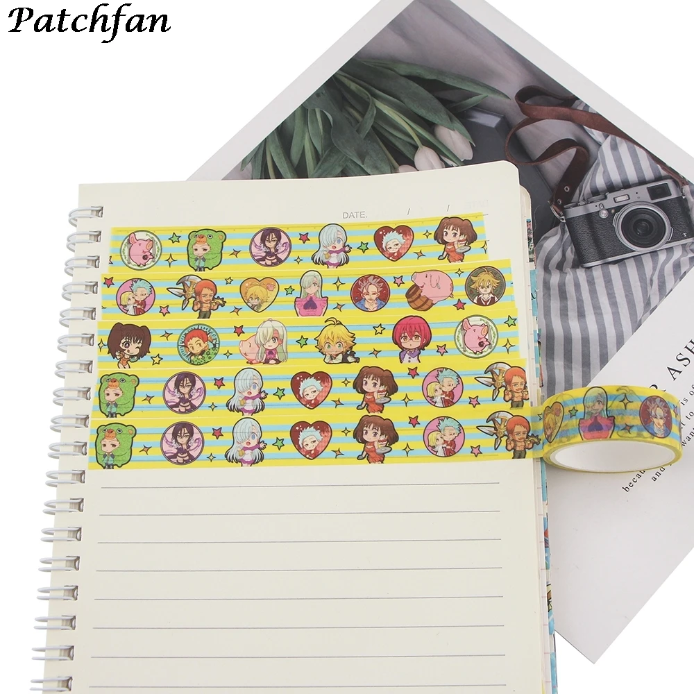 20pcs/lot A4050 Patchfan Kawaii Decorative Anime Paper Adhesive Washi Masking Tape School Supplies Stationery 
20pcs/lot A4050 Patchfan Kawaii Decorative Anime Paper Adhesive Washi Masking Tape School Supplies Stationery