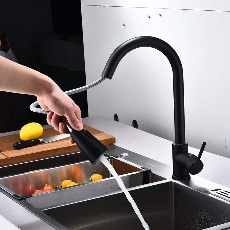Multifunctional Stainless Steel Bathroom Kitchen Basin Faucet Pull Out Hot and Cold Water Sink Tap Home Hotel Faucets
Multifunctional Stainless Steel Bathroom Kitchen Basin Faucet Pull Out Hot and Cold Water Sink Tap Home Hotel Faucets