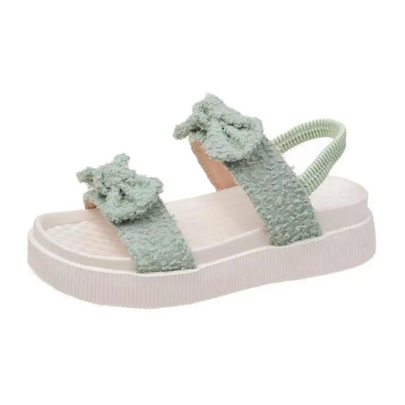 Sandals For Girls 2021 New Summer Flat Sandals Female Roman Elastic Band Women Sandal Bow Ankle Strap Open Toe Suede Lady Shoes 
Sandals For Girls 2021 New Summer Flat Sandals Female Roman Elastic Band Women Sandal Bow Ankle Strap Open Toe Suede Lady Shoes