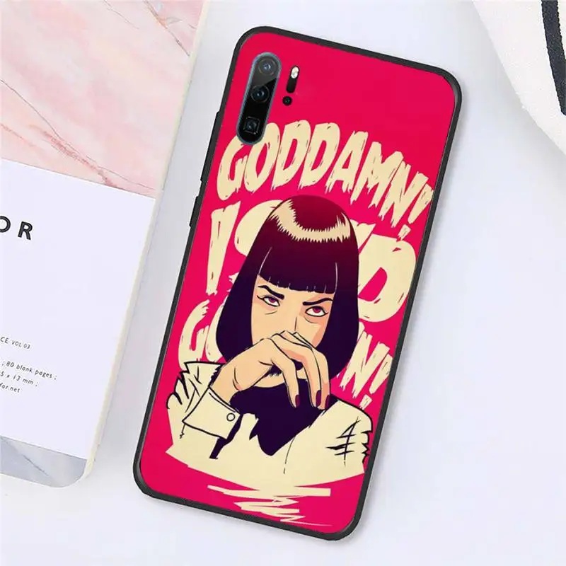 American Movie Pulp Fiction Phone Case For Huawei honor Mate P 10 20 30 40 Pro 10i 9 10 20 8x Lite Y91C V17 6.38 6.44 
American Movie Pulp Fiction Phone Case For Huawei honor Mate P 10 20 30 40 Pro 10i 9 10 20 8x Lite Y91C V17 6.38 6.44