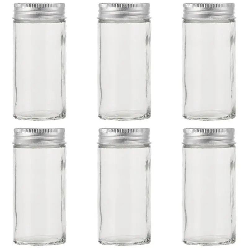 6Pcs Pepper Shakers Glass Seasoning Bottles Spice Container Kitchen Gadget Round Pepper Glass Seasoning Bottle
6Pcs Pepper Shakers Glass Seasoning Bottles Spice Container Kitchen Gadget Round Pepper Glass Seasoning Bottle