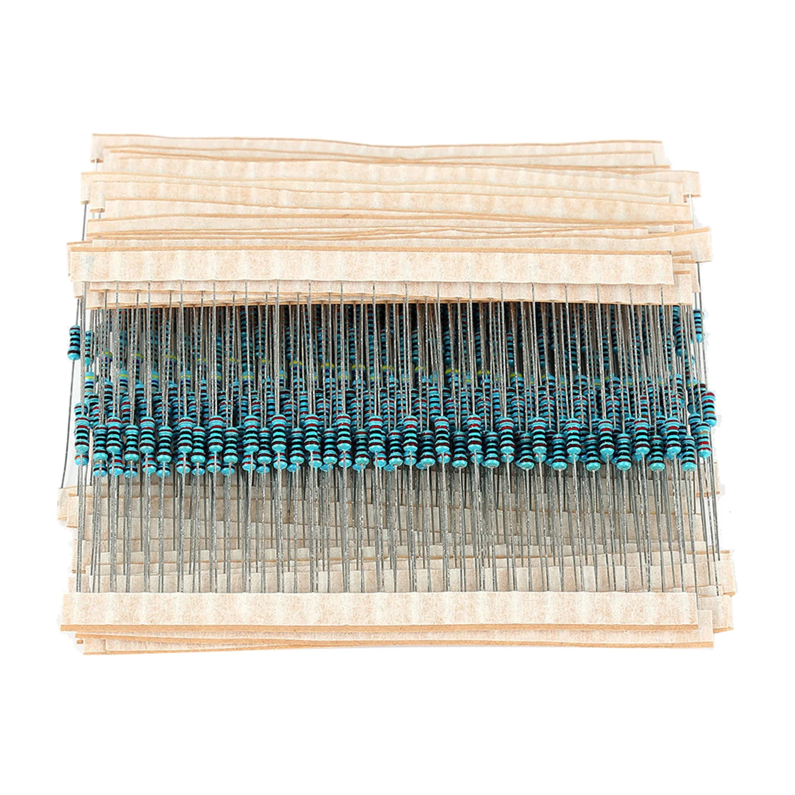 600x 1/4W Metal Film Resistors Assortment 470Ω 510Ω 680Ω 1KΩ 2KΩ 2.2KΩ 3.3KΩ 4.7KΩ
600x 1/4W Metal Film Resistors Assortment 470Ω 510Ω 680Ω 1KΩ 2KΩ 2.2KΩ 3.3KΩ 4.7KΩ