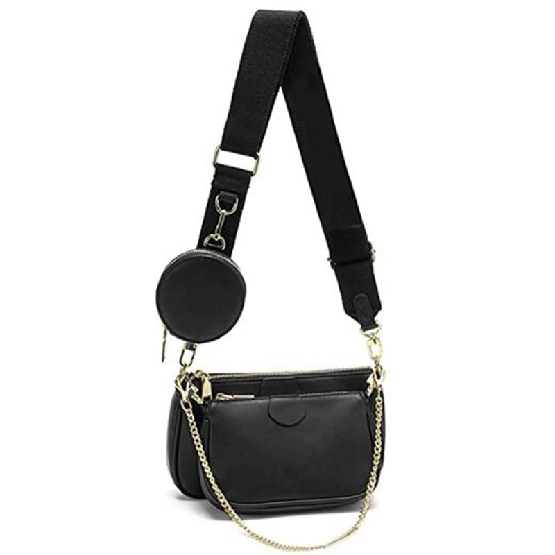 Women's Handbag, Shoulder Bag, Elegant Temperament, Chain Bag, Three-In-One Round Bag, Small Bag 
Women's Handbag, Shoulder Bag, Elegant Temperament, Chain Bag, Three-In-One Round Bag, Small Bag