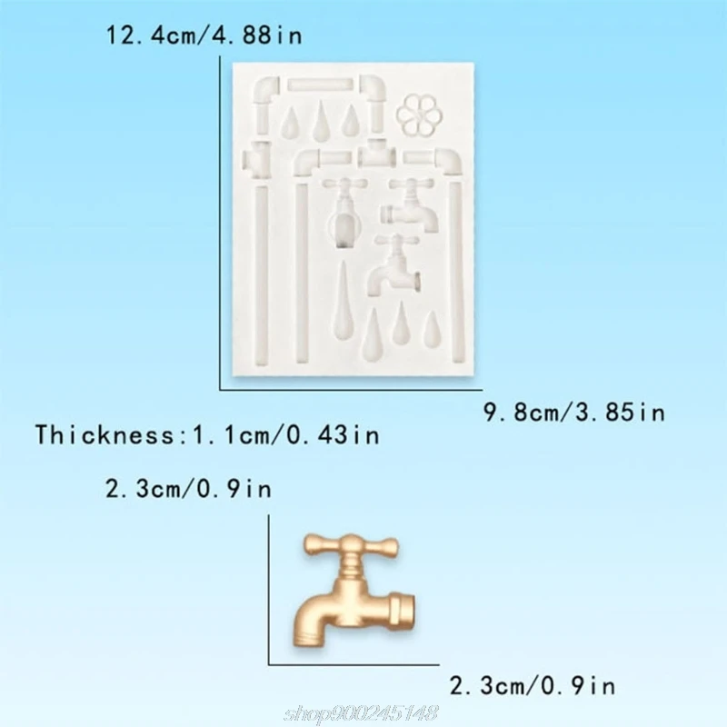 Mini Water Tap Chocolate Candy Silicone Mold Tap Cake Soap Plaster Epoxy Resin Casting Mold Faucet Resin MoldF04 21 Dropship
Mini Water Tap Chocolate Candy Silicone Mold Tap Cake Soap Plaster Epoxy Resin Casting Mold Faucet Resin MoldF04 21 Dropship