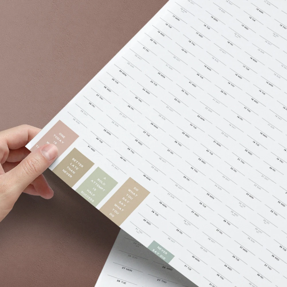 52x76cm Paper Wall Calendar Daily Planner Notes Large Study TO DO LIST School Supplies 2020 365days Hot Sale
52x76cm Paper Wall Calendar Daily Planner Notes Large Study TO DO LIST School Supplies 2020 365days Hot Sale
