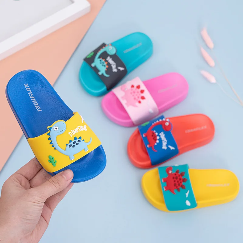 2021 New Summer 3-8 Years Unisex High Quality Cute Dinosaur Kids Indoor Bathroom Antiskid Slippers Toddler Shoes
2021 New Summer 3-8 Years Unisex High Quality Cute Dinosaur Kids Indoor Bathroom Antiskid Slippers Toddler Shoes