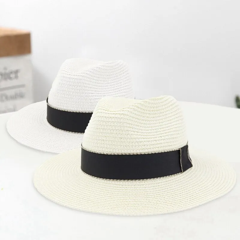 Adult Straw Sun Hats Women Mens High Quality Cap Beach Holiday Fashion Sunhat Cowboy Classic Chapeau Hats Visor
Adult Straw Sun Hats Women Mens High Quality Cap Beach Holiday Fashion Sunhat Cowboy Classic Chapeau Hats Visor