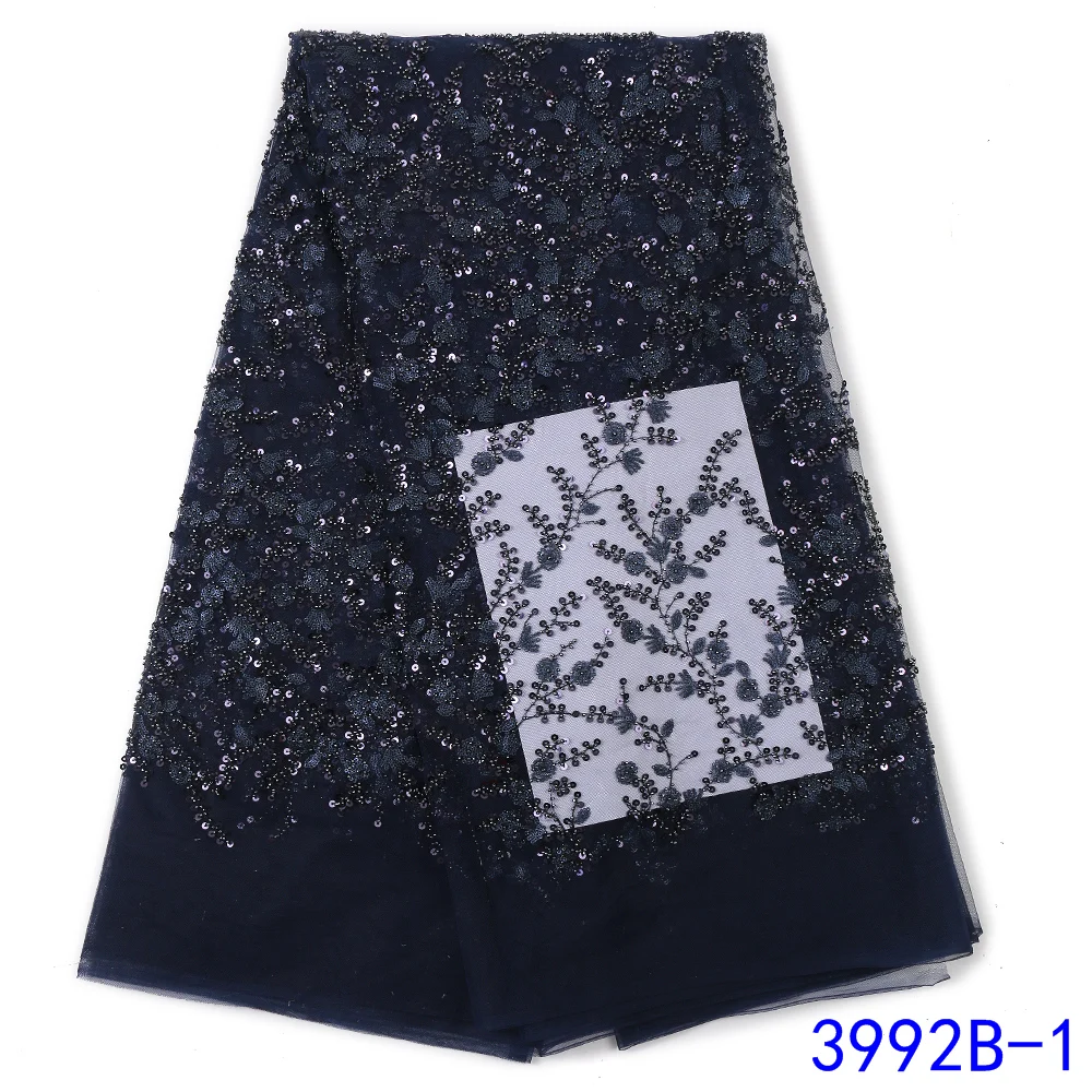 Laces Fabrics High Quality African Net Lace Fabric with Sequina 2021 Latest Nigeria Net Lace Fabric for Party APW3992BB
Laces Fabrics High Quality African Net Lace Fabric with Sequina 2021 Latest Nigeria Net Lace Fabric for Party APW3992BB