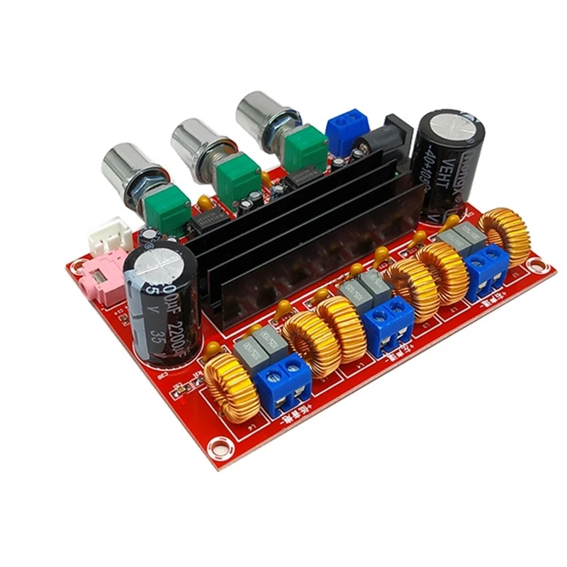 XH-M139 2.1 channel digital power amplifier board 12V-24V wide voltage TPA3116D2
XH-M139 2.1 channel digital power amplifier board 12V-24V wide voltage TPA3116D2