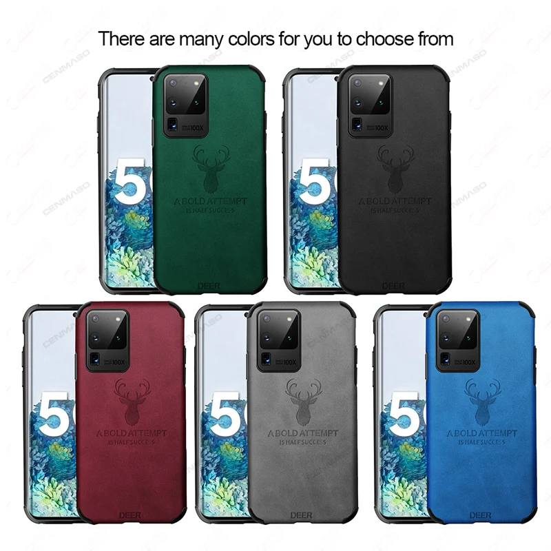 for Samsung Galaxy S20 Ultra Case Elk Style Luxury Leather Back Cover for Samsung Galaxy S20 Plus Case Soft Silicone TPU Case 
for Samsung Galaxy S20 Ultra Case Elk Style Luxury Leather Back Cover for Samsung Galaxy S20 Plus Case Soft Silicone TPU Case