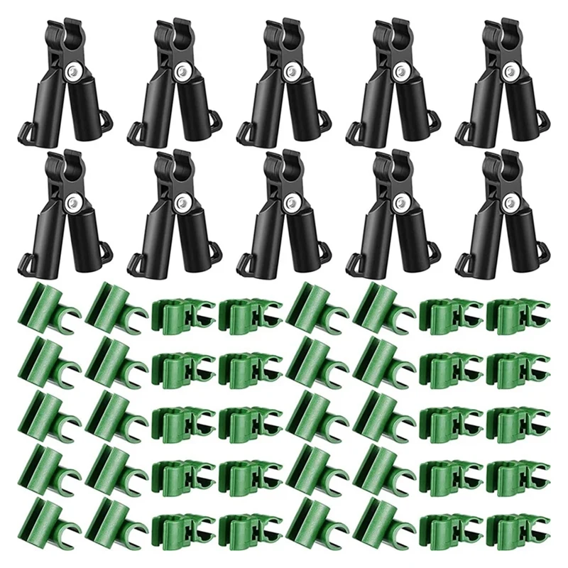 50 Pieces Adjustable Plant Trellis Connector Clip Garden Plastic Connector A-Type Connecting Joint Buckle Clip
50 Pieces Adjustable Plant Trellis Connector Clip Garden Plastic Connector A-Type Connecting Joint Buckle Clip