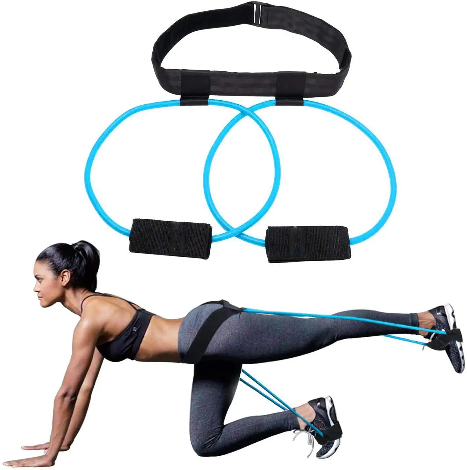 Fitness Booty Bands Set Resistance Bands for Butt Legs Muscle Training Adjust Waist Belt Elastic Bands Pedal Exerciser Workout 
Fitness Booty Bands Set Resistance Bands for Butt Legs Muscle Training Adjust Waist Belt Elastic Bands Pedal Exerciser Workout