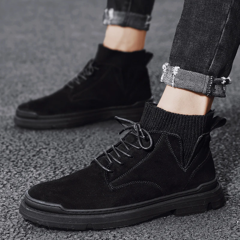 Mens Goth Boots Botas Men Leather Boots Chelsea For Mens Cowboy Men's Winter Shoes High Top Boot Summer Boty Casual
Mens Goth Boots Botas Men Leather Boots Chelsea For Mens Cowboy Men's Winter Shoes High Top Boot Summer Boty Casual