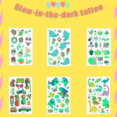 Hot Sale Christmas Luminous Waterproof Disposable Tattoo Stickers, Children's Cute Cartoon Unicorn Mermaid Bonus Face Stickers
Hot Sale Christmas Luminous Waterproof Disposable Tattoo Stickers, Children's Cute Cartoon Unicorn Mermaid Bonus Face Stickers
