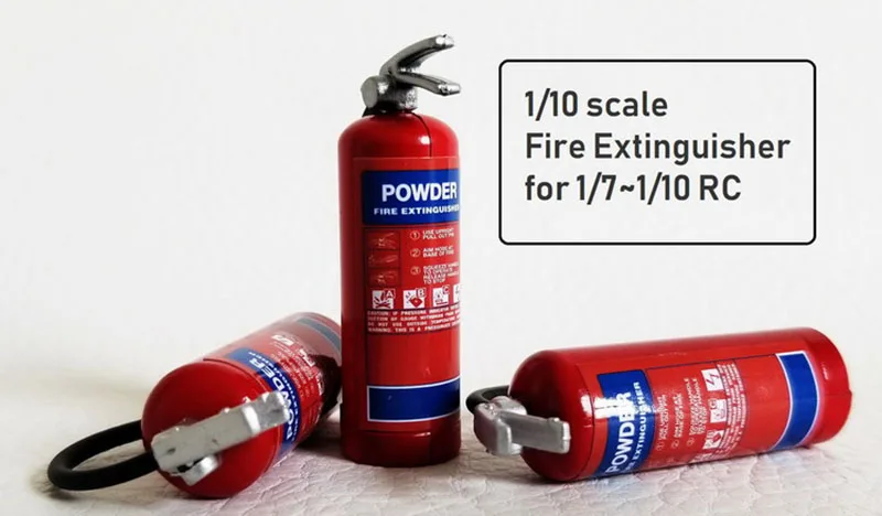 1/10 scale Fire Extinguisher for 1/7 1/8 1/9 SCX10 4WD D90 Rock Crawler RC Car Toy Model red color Car Accessories
1/10 scale Fire Extinguisher for 1/7 1/8 1/9 SCX10 4WD D90 Rock Crawler RC Car Toy Model red color Car Accessories