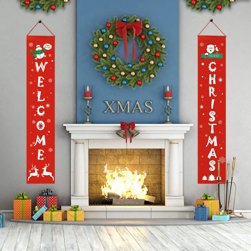 Christmas Curtain Couplet Home Door Window Holiday Festive Decor Welcome Banner DC156
Christmas Curtain Couplet Home Door Window Holiday Festive Decor Welcome Banner DC156